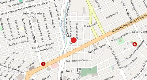 Mapa de Jardim Neves