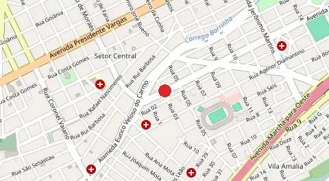 Mapa de Jardim Brasilia