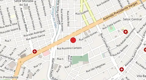 Mapa de Jardim Marconal