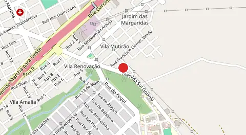 Mapa de Vila Dona Genoveva