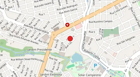 Mapa de Jardim Presidente