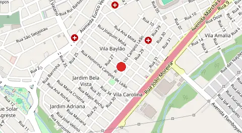 Mapa de Bairro Carolina