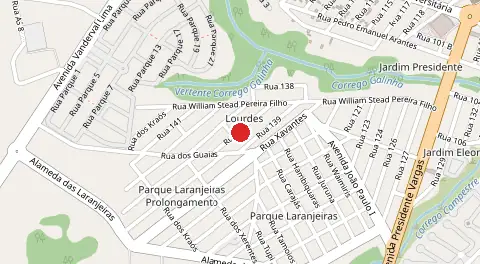Mapa de Bairro de Lourdes