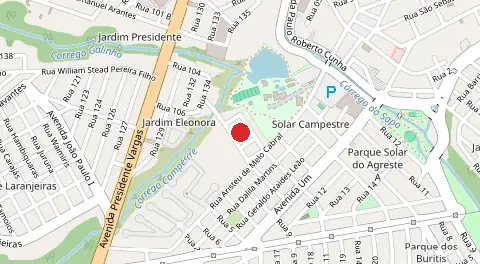 Mapa de Jardim Eleonora