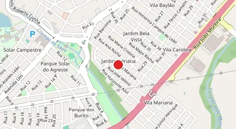 Mapa de Vila Rocha