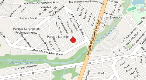Mapa de Parque Laranjeiras