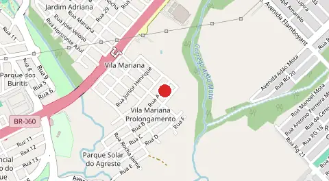 Mapa de Vila Mariana Prolongamento