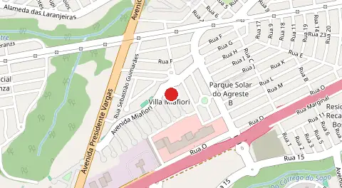 Mapa de Residencial Miafiori