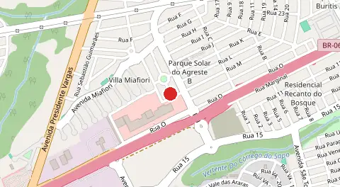 Mapa de Residencial Jardim Campestre