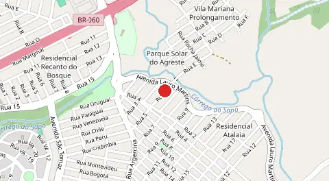 Mapa de Residencial Dona Ilza