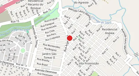 Mapa de Bairro Promissao