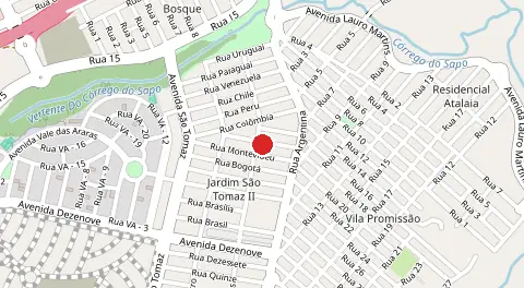 Mapa de Parque das Laranjeiras Prolongamento