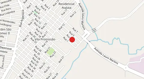 Mapa de Serra Dourada