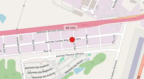 Mapa de Setor Cidade Empresarial