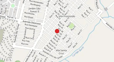Mapa de Vila Santa Cruz 1