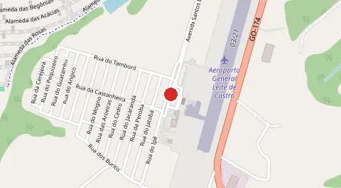 Mapa de Nova Alianca