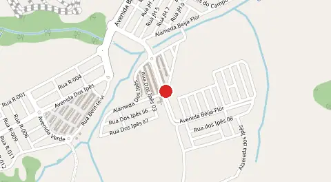 Mapa de Residencial Ipes
