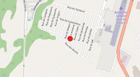 Mapa de Jardim Floresta