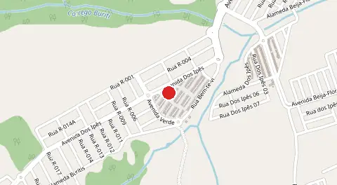 Mapa de Residencial Recanto dos Ipes