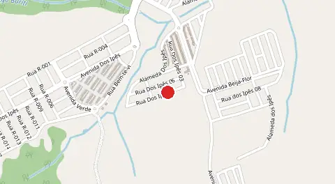 Mapa de Residencial dos Ipes