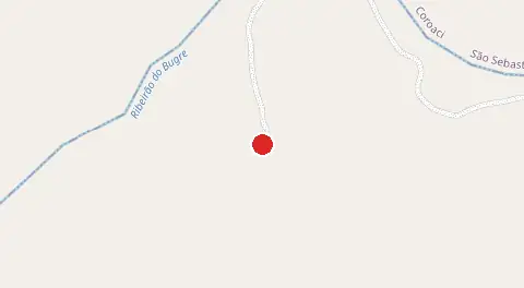 Mapa de Fazenda Córrego do Bugre