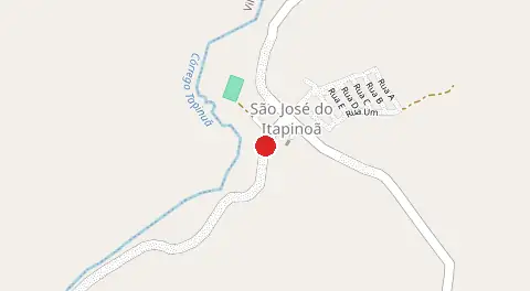 Mapa de São José do Itapinoa