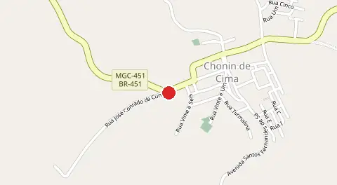Mapa de Chonim
