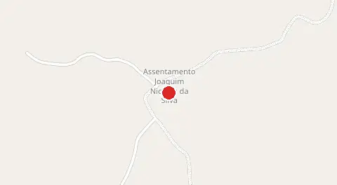 Mapa de Assentamento Joaquim Nicolau da Silva