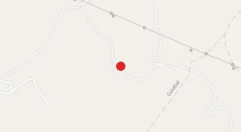 Mapa de Córrego Apaga Luz