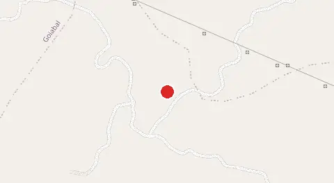 Mapa de Córrego do Barro