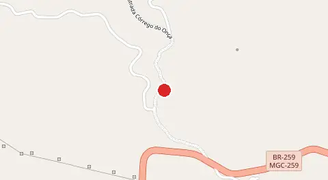 Mapa de Chácara Serra da Correa