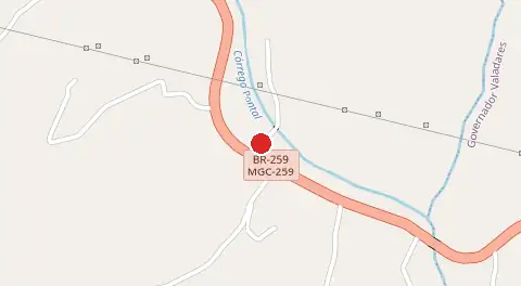Mapa de Fazenda Vargem Alegre