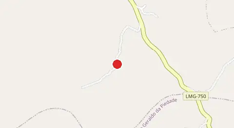 Mapa de Córrego dos Reis