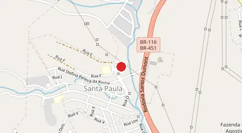 Mapa de Santa Paula