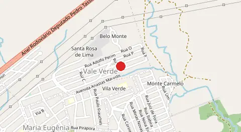 Mapa de Vale Verde