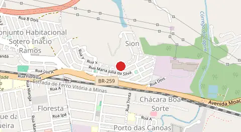 Mapa de Sion