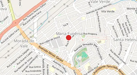 Mapa de Maria Eugênia