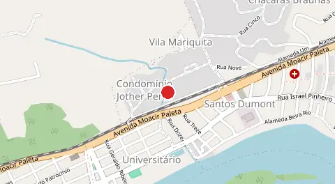 Mapa de Chácaras Braunas