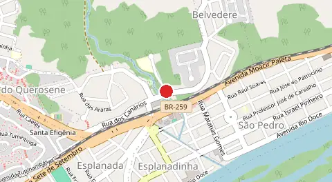 Mapa de Belvedere