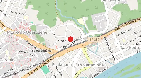 Mapa de Alto Esplanada