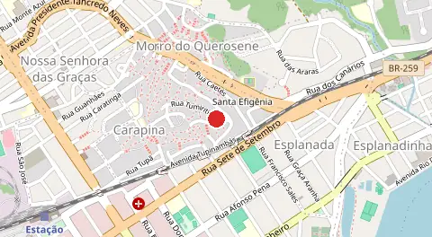 Mapa de Carapina