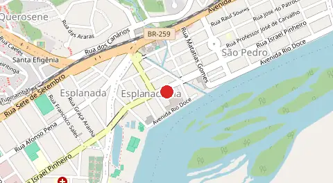 Mapa de Esplanadinha