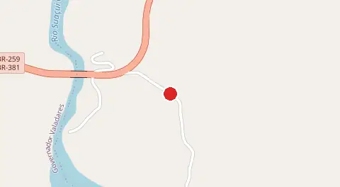 Mapa de Areal Santa Clara