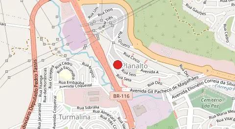 Mapa de Planalto