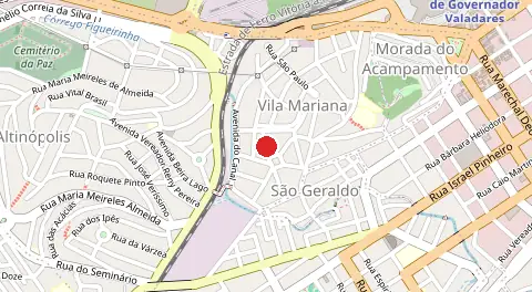 Mapa de Vila Mariana