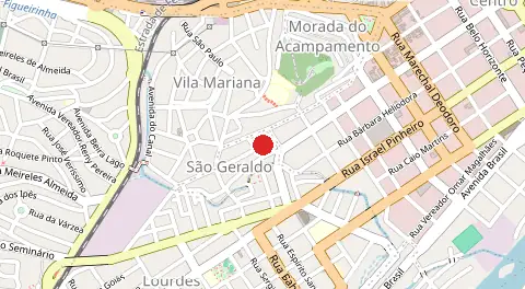 Mapa de São Geraldo