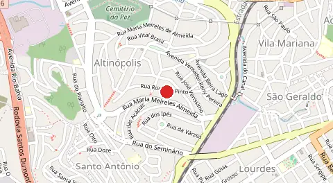 Mapa de Altinopolis