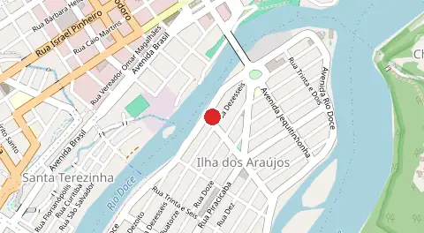 Mapa de Ilha dos Araujos