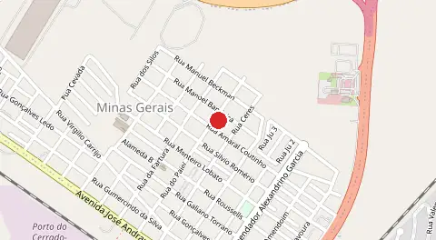 Mapa de Minas Gerais