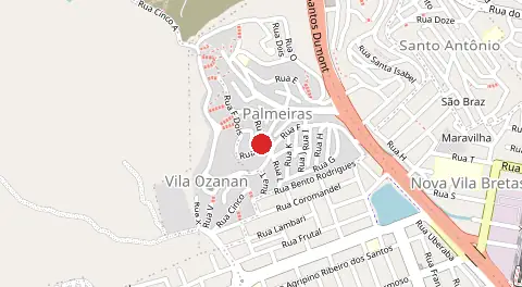 Mapa de Palmeiras
